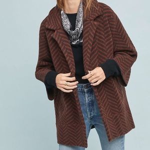 Anthropologie MOTH Paloma Oversized Sweater Jacket XS